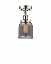 Innovations Lighting 916-1C-PN-G53-LED - Bell - 1 Light - 5 inch - Polished Nickel - Semi-Flush Mount