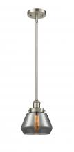  916-1S-SN-G173 - Fulton - 1 Light - 6 inch - Brushed Satin Nickel - Mini Pendant