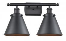  916-2W-BK-M13 - Appalachian - 2 Light - 16 inch - Matte Black - Bath Vanity Light