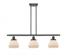  916-3I-OB-G171 - Fulton - 3 Light - 36 inch - Oil Rubbed Bronze - Stem Hung - Island Light