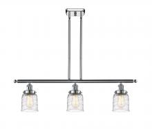 Innovations Lighting 916-3I-PC-G513-LED - Bell - 3 Light - 36 inch - Polished Chrome - Stem Hung - Island Light