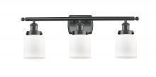  916-3W-BK-G51 - Bell - 3 Light - 26 inch - Matte Black - Bath Vanity Light