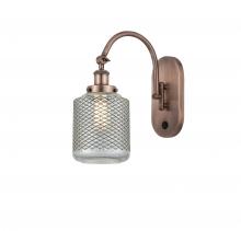  918-1W-AC-G262-LED - Stanton - 1 Light - 6 inch - Antique Copper - Sconce