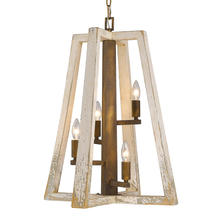  0810-4P BC - Pilar 4-Light Pendant in Burnished Chestnut