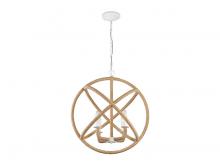  0868-4 NWT - Marina 4-Light Chandelier in Natural White