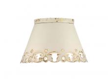  0883-3FM AI - Eloise 3-Light Flush Mount in Antique Ivory