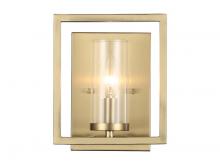  6068-1W BCB - Marco 1-Light Wall Sconce in Brushed Champagne Bronze with Clear Glass