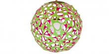  PD-89924-GN/PK-AB - Groovy Chandelier Light