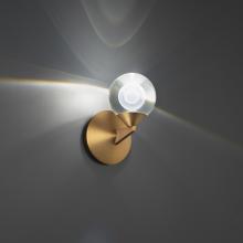  WS-82006-AB - Double Bubble Wall Sconce Light