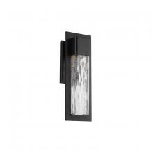  WS-W54016-BK - Mist Outdoor Wall Sconce Light