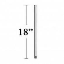 Minka-Aire DR518-ABDD - 18" Down Rod in Brushed Aluminum