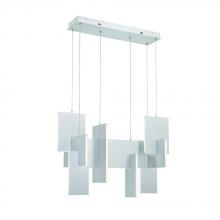  37345-036 - Coburg 1 Light Chandelier in Aluminium