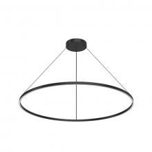  PD87160-BK - Cerchio 60-in Black LED Pendant