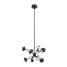  CH50825-BK - Geode 25-in Black LED Chandeliers