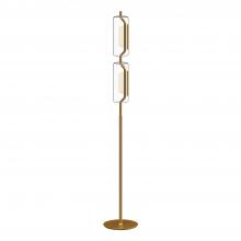  FL28563-BG - Hilo 63-in Brushed Gold LED Floor Lamp