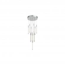  MP75113-CH - Motif 13-in Chrome LED Multi Pendant