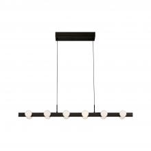  LP63436-BK - Rezz 36-in Black LED Linear Pendant