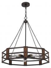  FX-3766-5 - 60W x 5 Provo metal chandelier