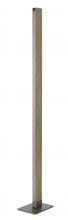  BO-2965FL - Colmar integrated LED Rubber wood floor lamp with dimmer control. 24W, 2100 lumen, 3000K.