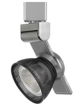  HT-999BS-MESHDB - 6" Height Metal Track Head in Brushed Steel Finish