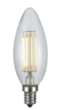  LB-LED4W22K-E12 - Led Edison Bulb, 4W, 22k, E12 Socket Base