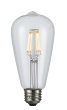  LB-LED6W22K-E26 - Edison LED Bulb, 6W, 22k, E26 Socket Base