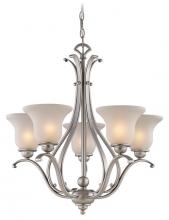  CH35405BN - Monrovia 5L Chandelier Brushed Nickel