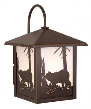  OW35083BBZ - Bozeman 8-in Outdoor Wall Light Burnished Bronze