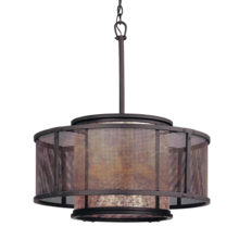  F3105-BRZ/SFB - Copper Mountain Chandelier