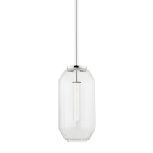 Hudson Valley 1508-PN - 1 LIGHT B PENDANT