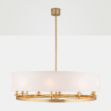  6542-AGB - 10 LIGHT CHANDLIER