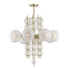  6433-AGB - 8 LIGHT CHANDELIER