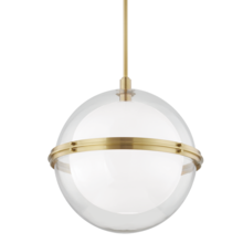 Hudson Valley 6522-AGB - 1 LIGHT PENDANT