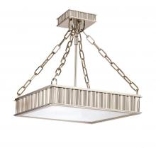  933-AGB - 3 LIGHT SEMI FLUSH