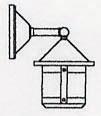 Arroyo Craftsman BB-6SWOF-N - 6" berkeley short body wall mount - wet rated