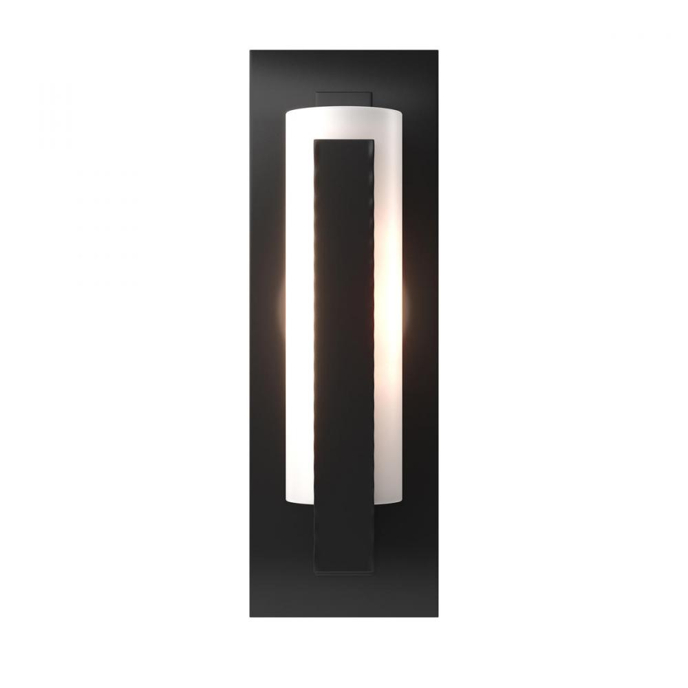 Forged Vertical Bar Sconce - : 217185-SKT-10-GG0065 | Elegance Backplate Steel Lighting