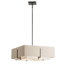  139630-SKT-MULT-07-SF1605-SA2012 - Exos Square Double Shade Pendant