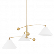 Mitzi by Hudson Valley Lighting H696803-AGB - Birdie Chandelier