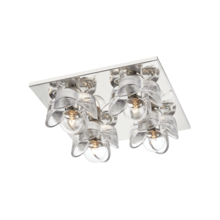  H410504-PN - Shea Flush Mount