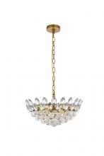  1104D18BR - Emilia 18 Inch Pendant in Brass