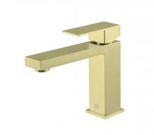  FAV-1001BGD - Jakob Single Hole Single Handle Bathroom Faucet in Brushed Gold