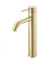  FAV-1007BGD - Victor Single Hole Single Handle Bathroom Faucet in Brushed Gold