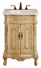  VF-1001 - 24 In. Single Bathroom Vanity Set in Antique Beige