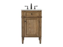  VF12521DW - 21 Inch Single Bathroom Vanity in Driftwood