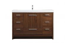  VF46048MWT - 48 Inch Single Bathroom Vanity in Walnut