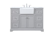  VF60248GR - 48 Inch Single Bathroom Vanity in Grey