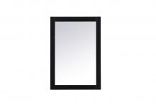  VM22232BK - Cole Vanity Mirror 22x32 Inch in Black