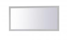  VM27236GR - Aqua Rectangle Vanity Mirror 72 Inch in Grey