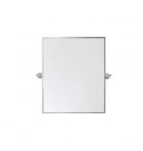  MR6E2024GD - Rectangle Pivot Mirror 24x20 Inch in Gold