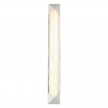  WV323225PNAR - Caesar 25-in Polished Nickel/Alabaster LED Wall/Vanity